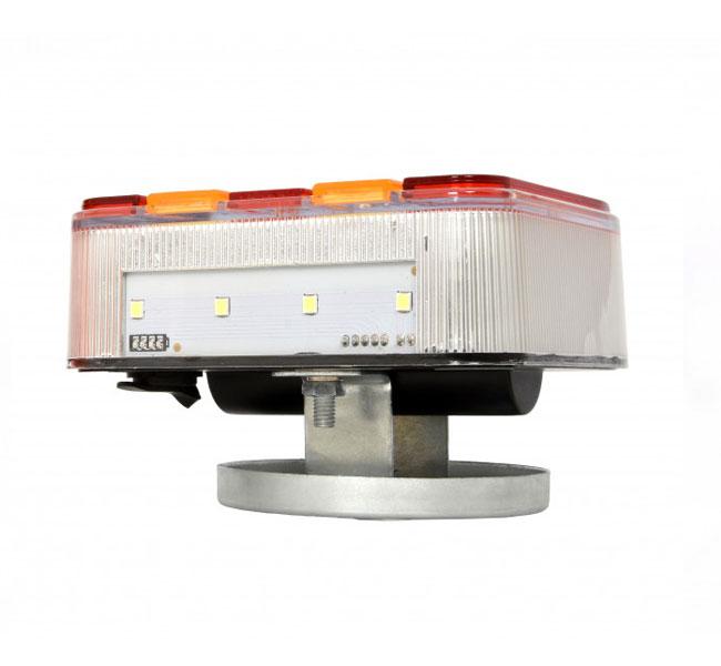 Enquêter arrière LED magnétique sans fil pour camion, feu arrière