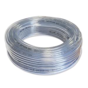 TUYAU SOUPLE CRISTAL TRANSPARENT PVC Ø 4 MM POUR USAGES DIVERS - 50 M